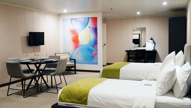 סן פדרו מקאטי Green Sun Hotel מראה חיצוני תמונה
