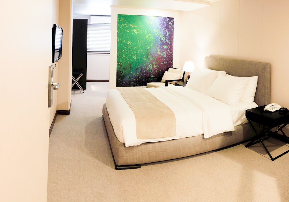 סן פדרו מקאטי Green Sun Hotel מראה חיצוני תמונה